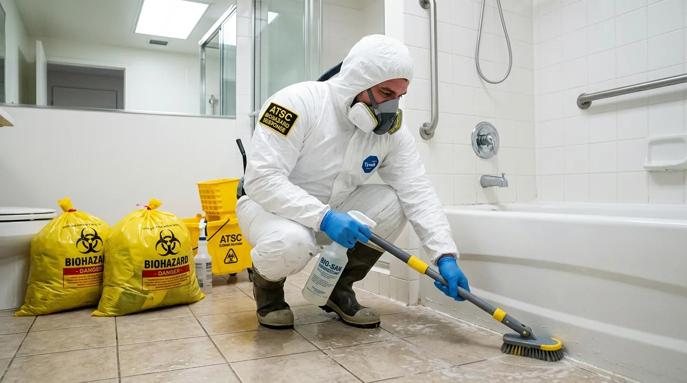 Decontamination equipment deployed for Blood Cleanup in Fords